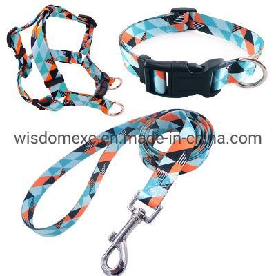 Printing Polyester Pattern on Line Sale Dog Collar Set