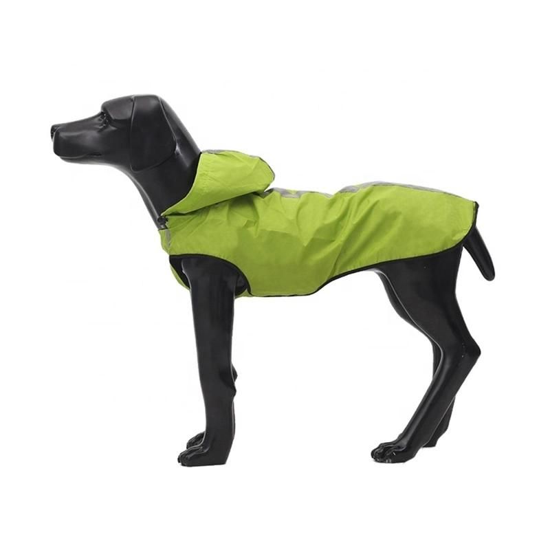 Outdoor High Visibility Pet Clothes Night Reflective Waterproof Dog Jacket