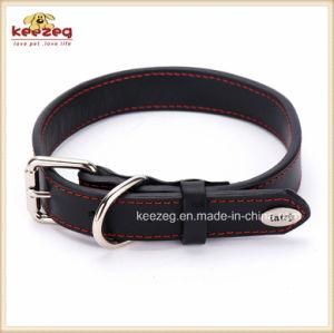 Black Genuine Leather Dog Leashes Leads/Pet Collars (KC0149)