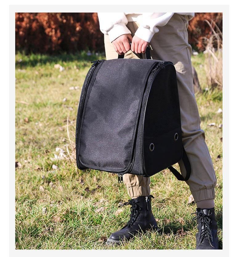 Customize OEM ODM Luxury Travel Dog Carrier Dispenser Pet Backpack