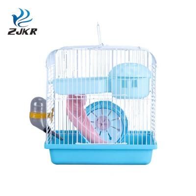 Cute Design Metal and Plastic Material Hamster Hideout Level 2 Playing House Cage Manufacturers