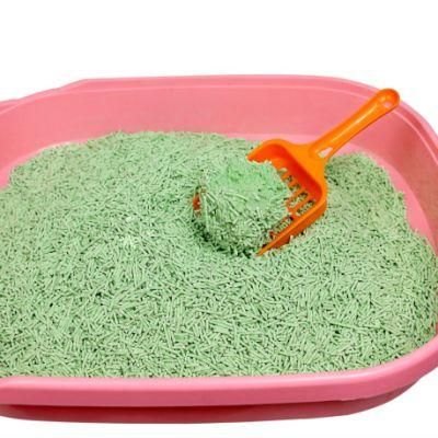 Quickly Clumping Highly Absorbed Natural Corncob One Layer Cat Box Tofu Cat Litter
