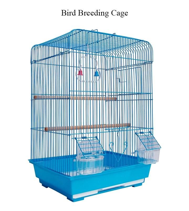 Manufacture Supply Large Stainless Steel Bird Breeding Cage with Stands