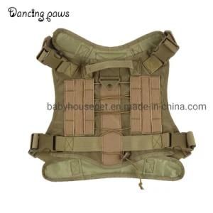 Best Selling Nylon Tactical Light Patrol Protective Hunting Dog Harness