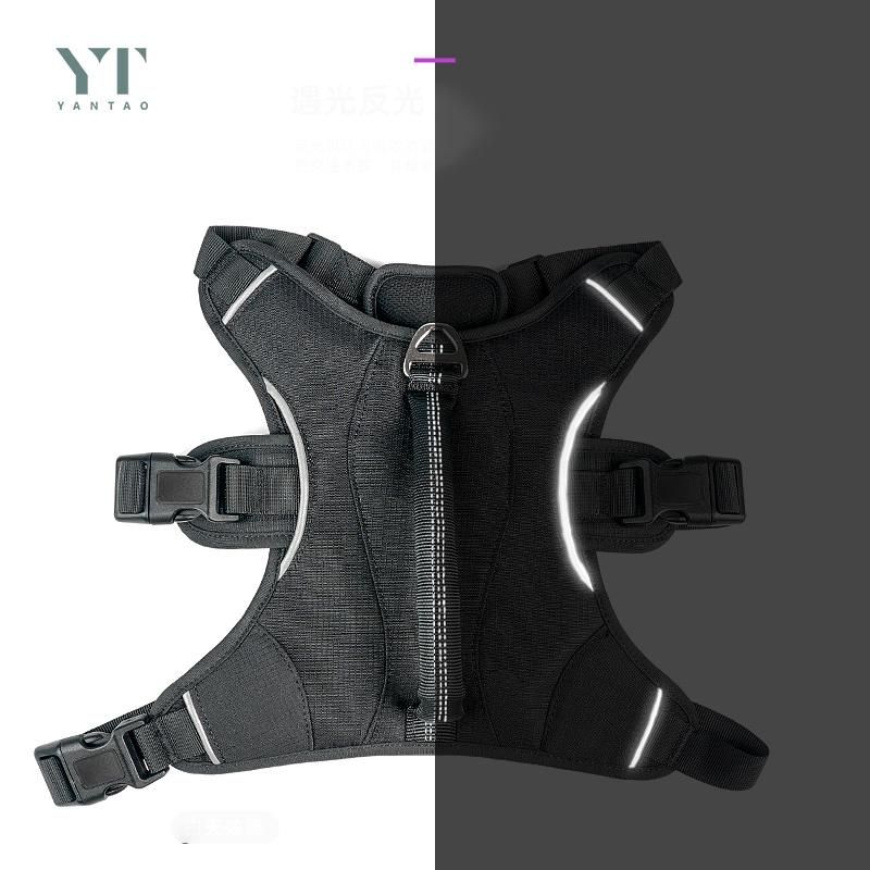Luxury Tactical No Pull Reflective Soft Mesh Padded Dog Harness Wholesale Service Pet Dog Harness