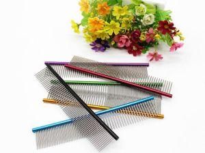 19cm Colorful Pet Grooming Tools Dog Comb