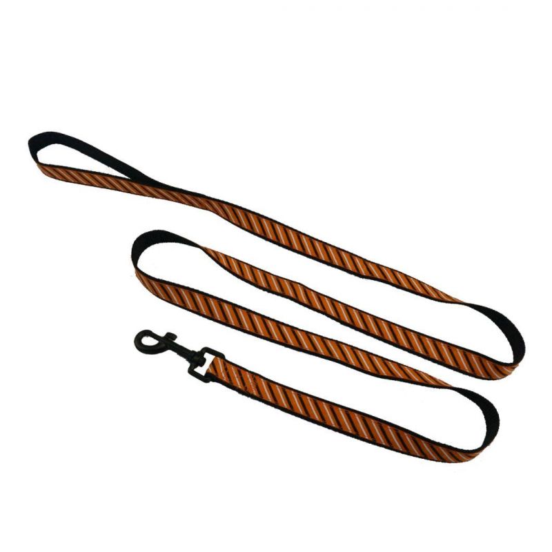 Amazon Top Seller High Quality Fashion Custom Print Logo Stripe Dog Leash