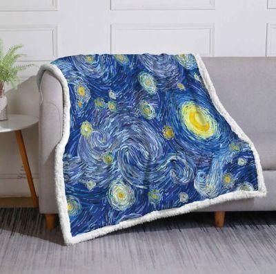 Stitch 3D Printed Anime Fleece Flannel Throw Blanket Dog Custom Sublimation Blankets