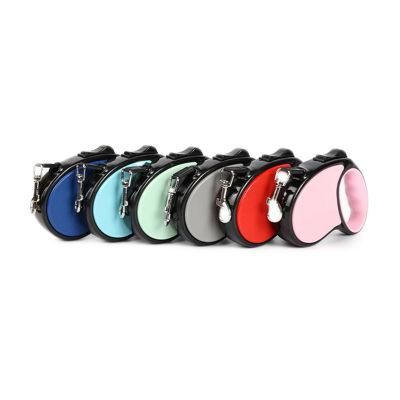 Nylon Multi-Color Optional Automatic Telescopic Traction Leash for Pets out
