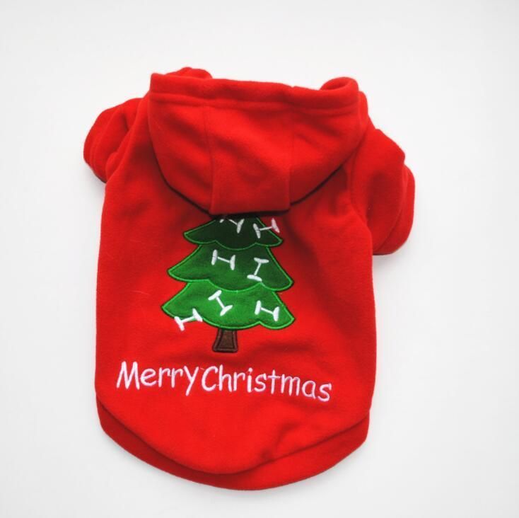 Fast Deliery of Christmas Dog Clothes with No MOQ