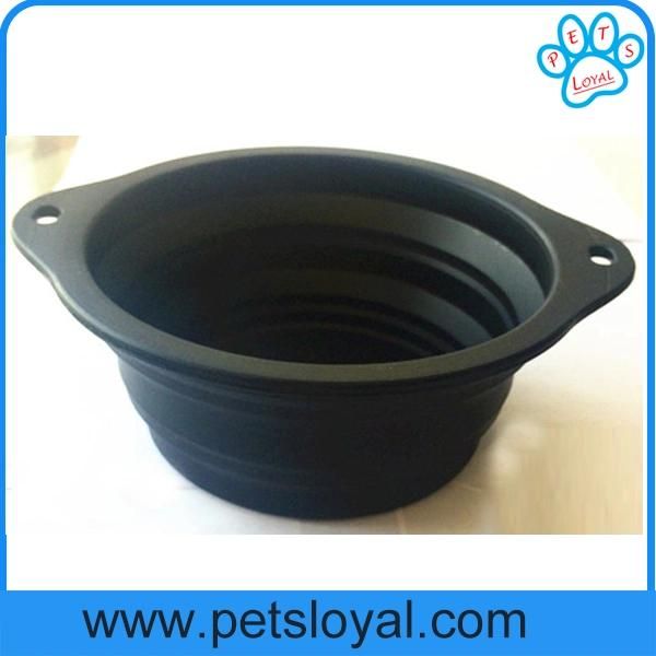 Pet Accessories Travel Silicone Pet Feeder Dog Bowl