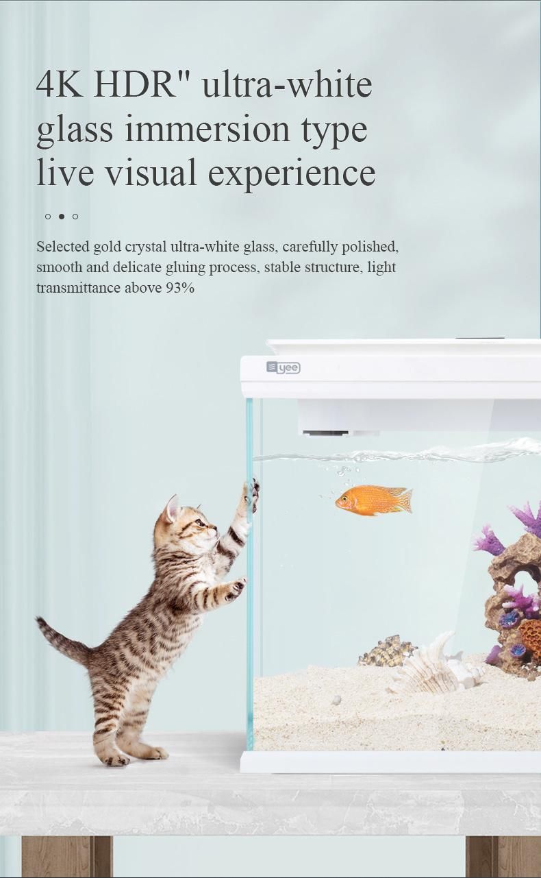 Yee Aquarium Notebook Desktop Ecological Fish Tank Glass Acrylic Fish Tank