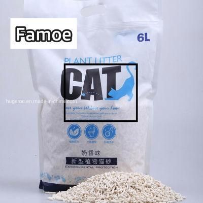 Amazon Top Seller 100% Natural Clumping Clean Tofu Cat Litter Factory