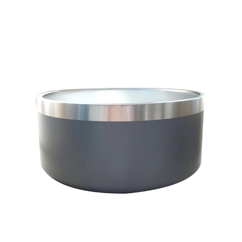32oz/64oz Stainless Steel Insulated Custom Dog Basin