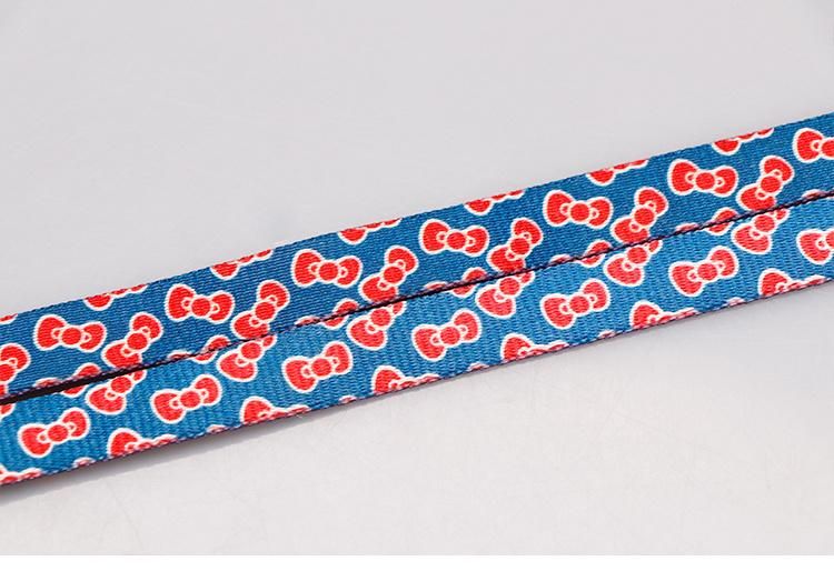 Fancy Training Running Strong Adjustable Custom Nylon Cute High Quality Dog Leash Pet