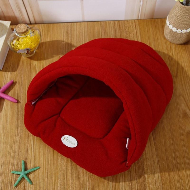 Winter Warm Slippers Style Pet Dog Bed Lovely Soft Suitable Pet House