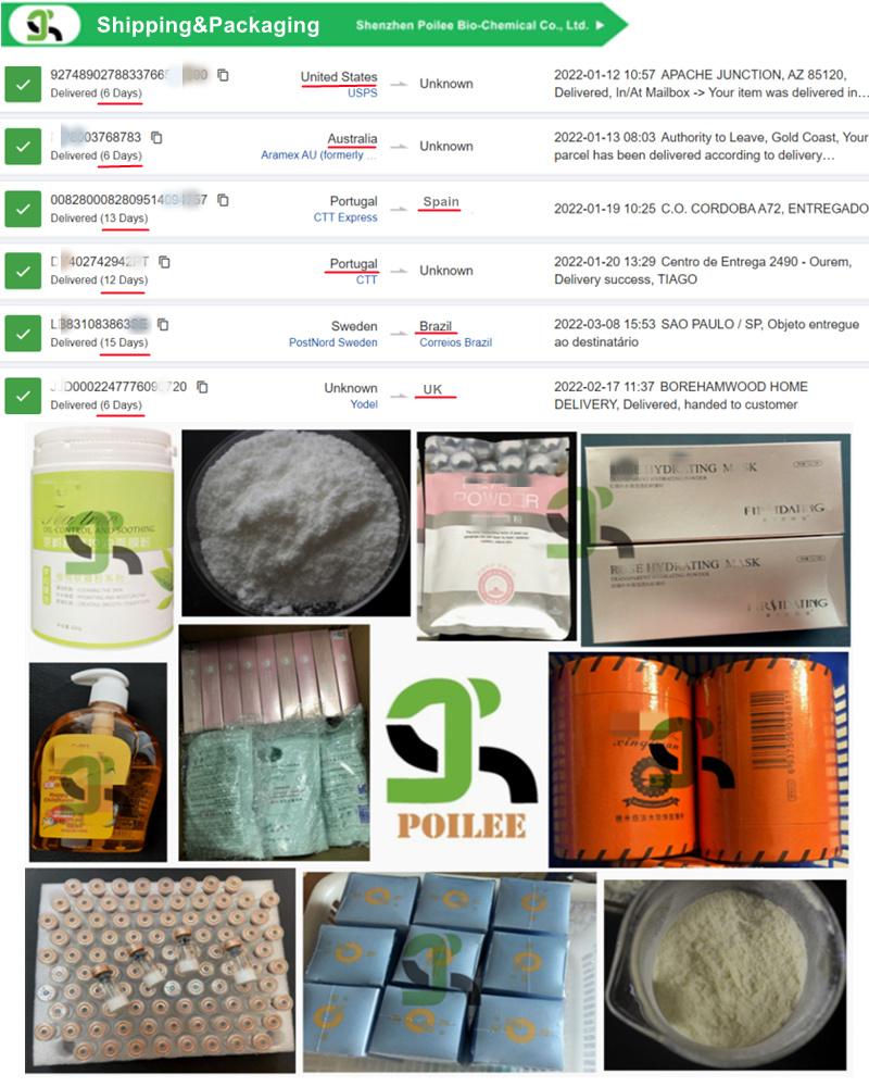 Hot Sale 99% H-G-H 10 Vial Raw H-G-H Hormone Powder Raw Steorid Powder with 100% Safe Shipping