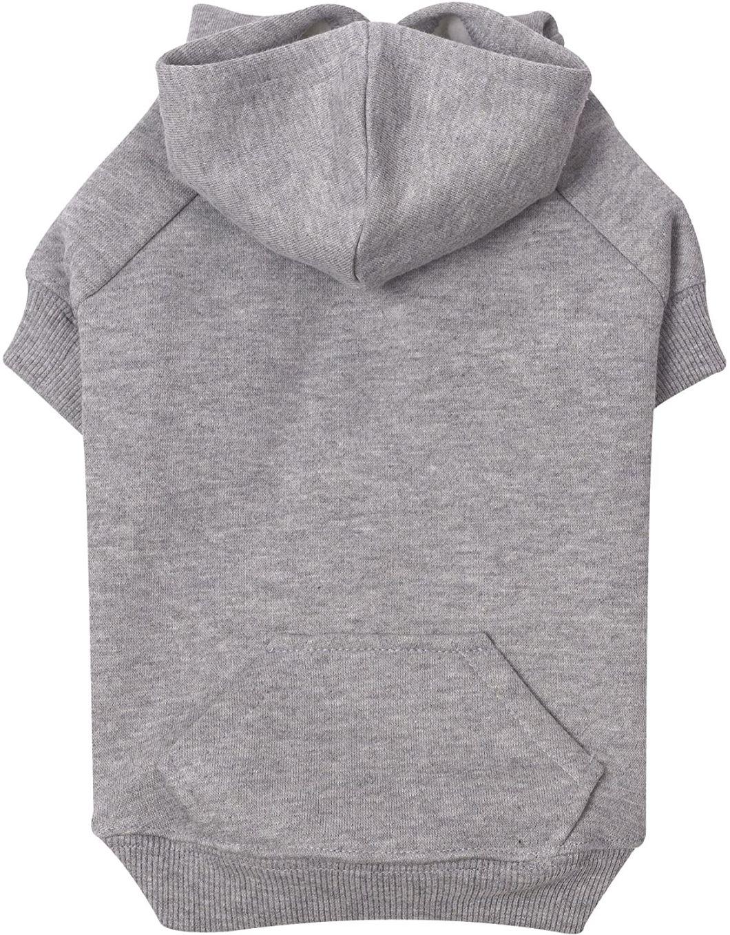 Made in China Traction Hole Sweater Hoodies Plain Dog Fashions Pet Clothes