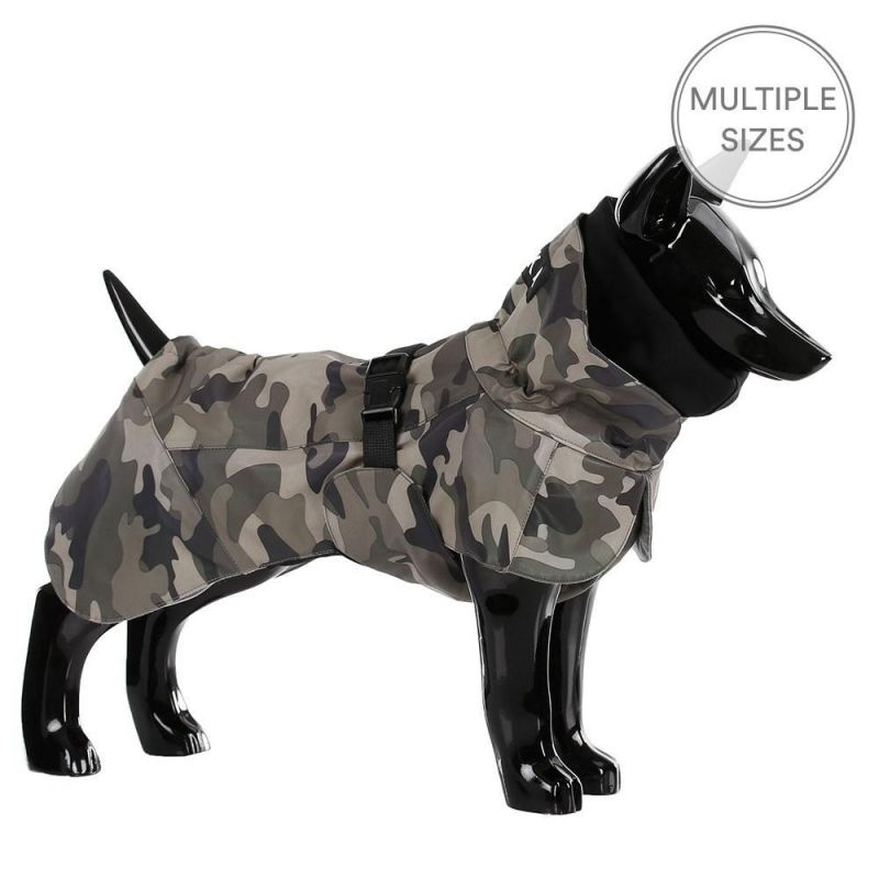 Outdoor Camo Visibility Reflective Winter Dog Clothes