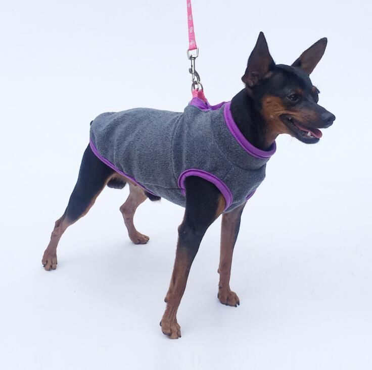 Fleece Vest Dog Sweater - Warm Pullover Fleece Dog Jacket with Small MOQ