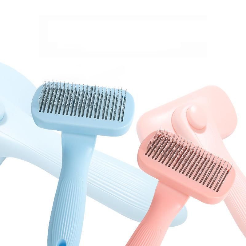 Dog Comb Hair Removal The Third Generation Pet Comb Stainless Steel Needle Cat and Dog Depilating Comb Unfurling Pet Products