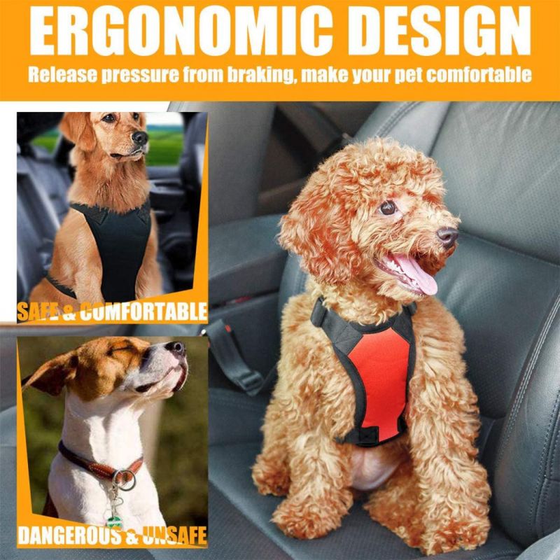 Car Travel Dog Safety Harness with Safety Belt