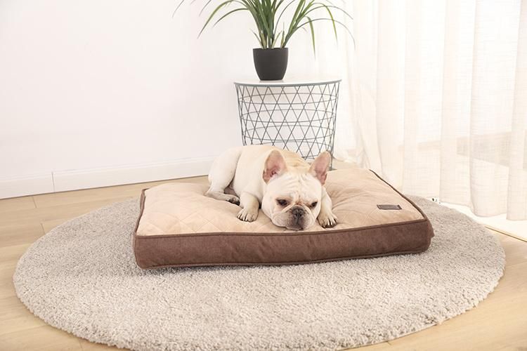 Factory Price Plush Dog Mattress Bed with Removable Covers
