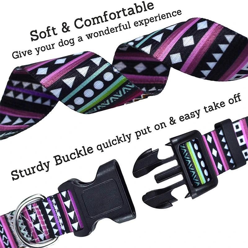 Geometric Patterns Pet Collar