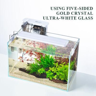 Yee Factory Price Super White Water Grass Tank Aquarium Accessories Glass Acrylic Fish Tank