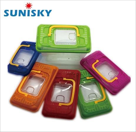 High Transparent Portability Plastic Pet Box