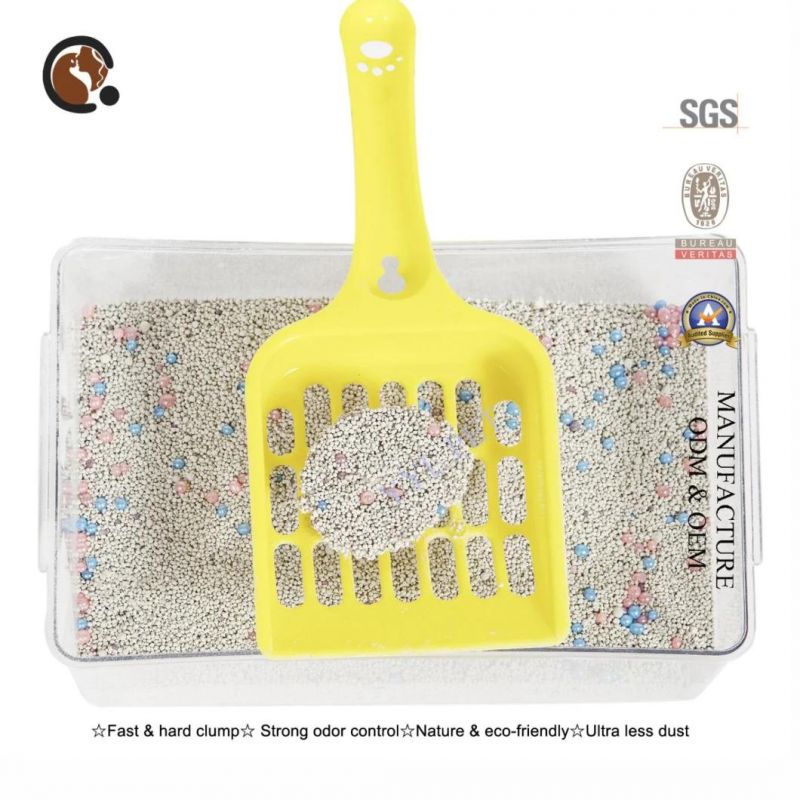 Factory Price 1-2mm Ball Bentonite Cat Litter