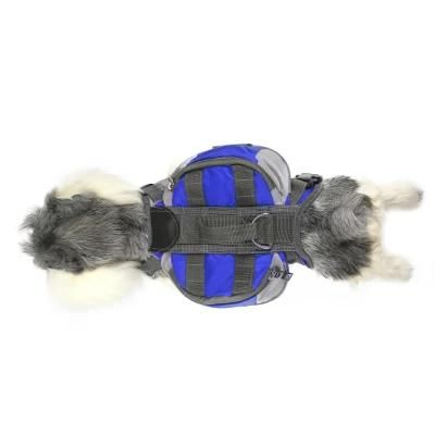Adjustable Saddle Bag Hiking Outdoor Reflective Dog Backpack Pet Supply