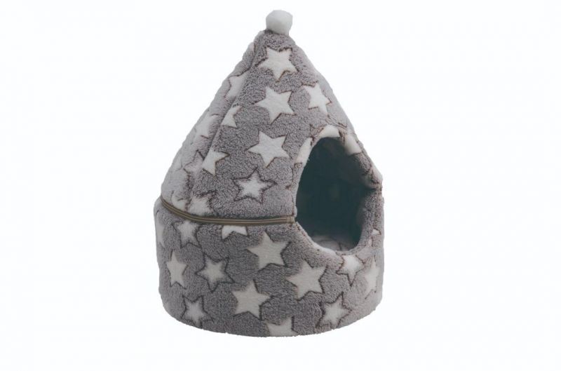 Pyramid Pet House with Removable Cushion Pet Product
