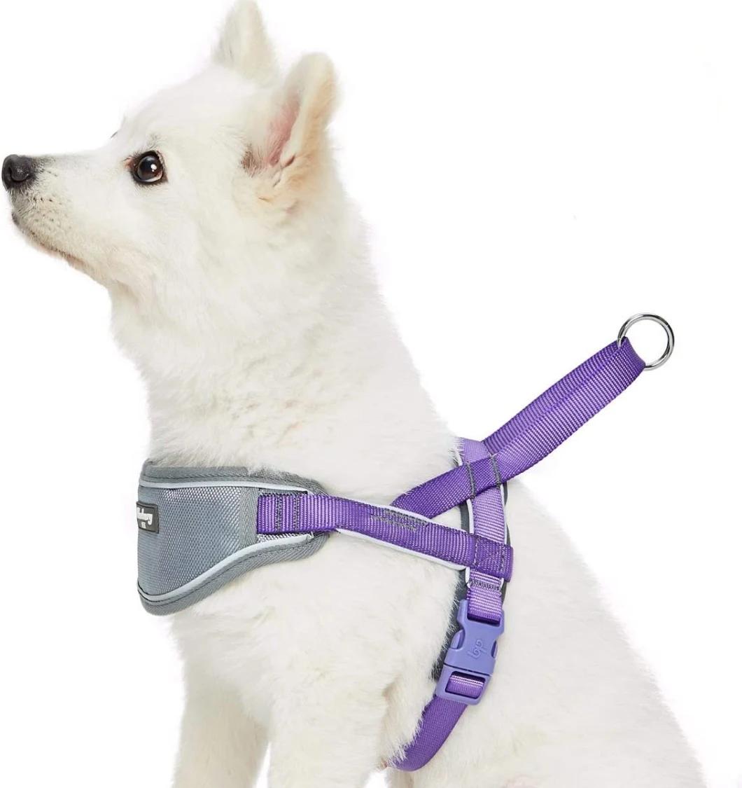 Soft and Comfortable Neoprene Padded Chest Plate Dog Harness