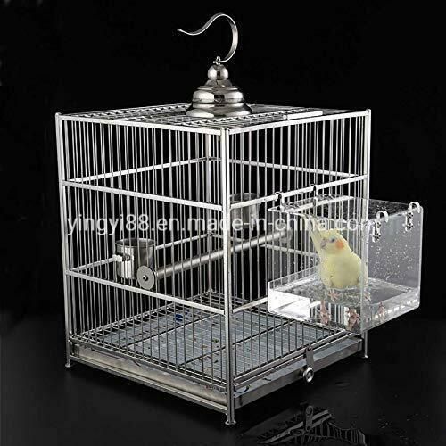 Custom Clear Acrylic Love Birds Cage