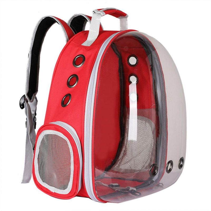 Cat Carrier Pet Shoulder Bag Carriers Backpack Travel Transparent Bag