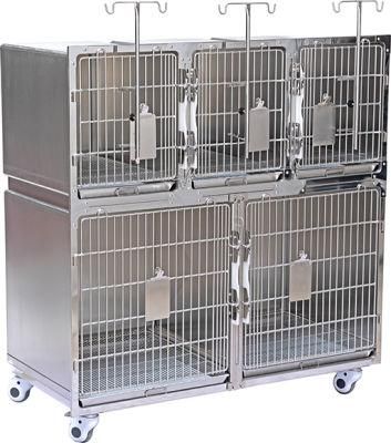 Hot Selling Veterinary Cages Stainless Steel Vet Cages Stainless Steel Cages for Vet