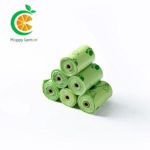 Eco-Friendly Biodegradable Cornstarch Compostable Dog Poo Waste Poop Bag