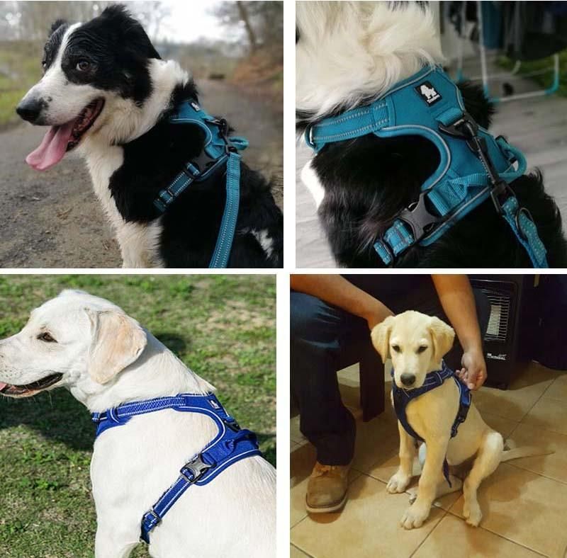 No Pull Dog Harness Adjustable Pet Dog Vest Reflective Outdoor Dogs Pet Harness