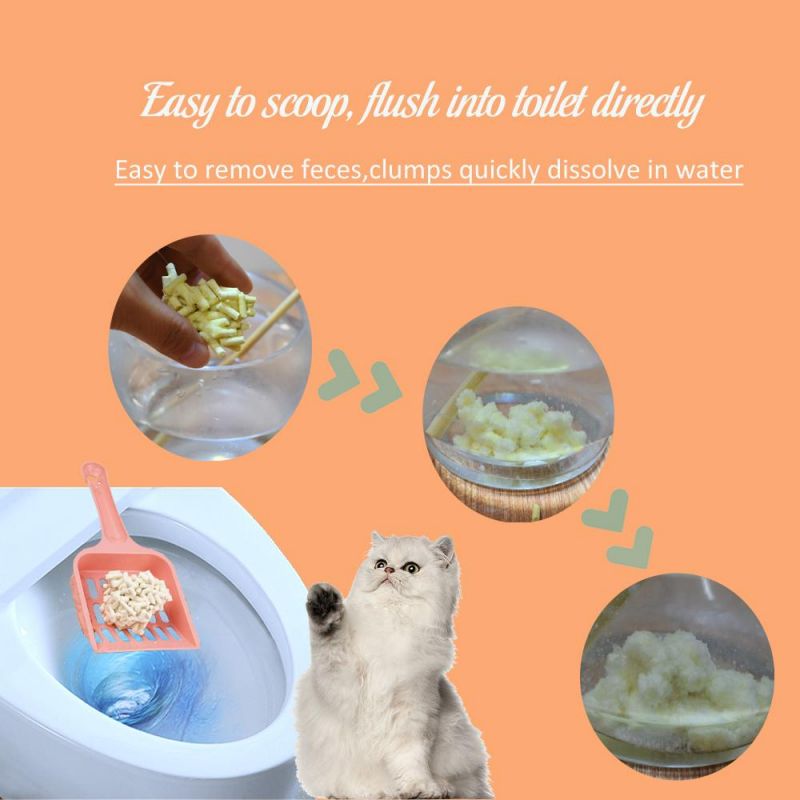 OEM Flushable Nature Tofu Cat Litter