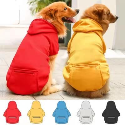 Pet Clothes for Dog Hoodie Sweatshirt with Leash Hole for Medium Large Dogs