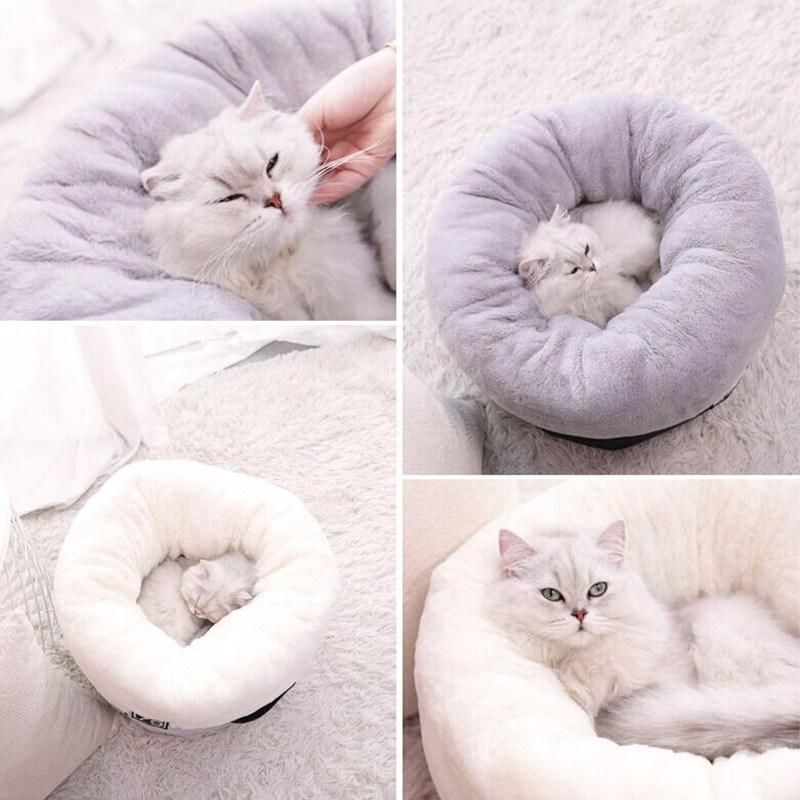 Hot Sales Comfortable Luxury Style Cotton Pet Sofa Cat Bed for All Season