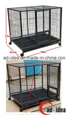 Rotatable Dog Cage/Exhibition Stand with Wheel (AD-008)