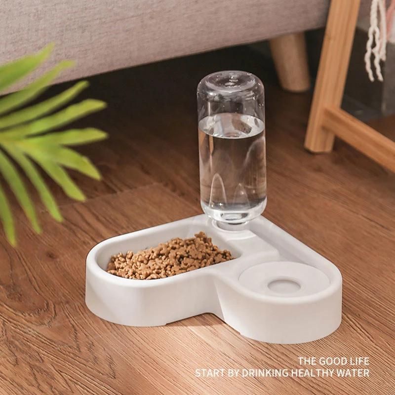 Automatic Water Bottle Dog Bowl for Pet Cat Food Water Feeding Pet Basin Travel Feeder
