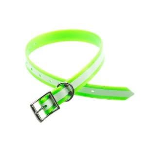 Fluo Orange Waterproof PVC/TPU Hunting Dog Collar