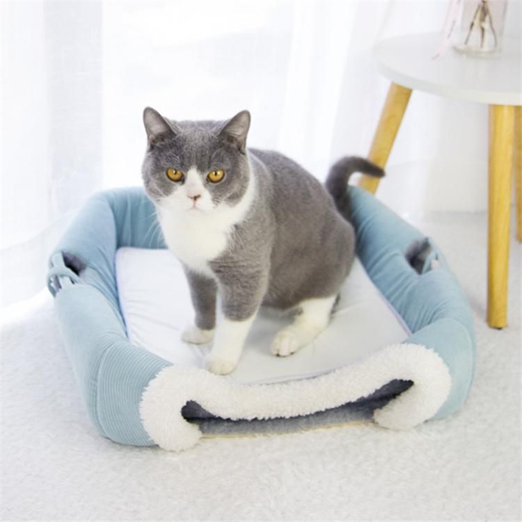 Deformable Brazier Cats Felt Pet Bed House Camas PARA Mascotas Wholesale Chew Proof Luxury Dog Pet Beds Cat Nest