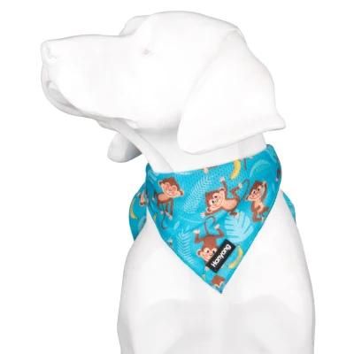 OEM Manufacturer Sulimation Pet Supplier Dog Bandana for Holidays