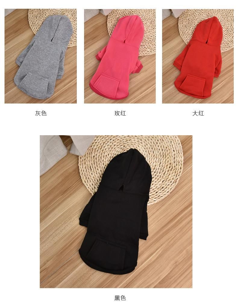 High Quality Pet Clothes Hoodie Jacket Pet Accessories Luxury Dogs Clothe