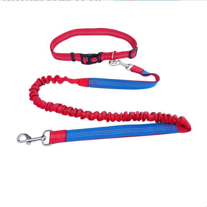 Dog for Running Walking Elastic Reflective Bungee Rope Dogs Leashes New Pet Hands Free Dog Leash Running Rope