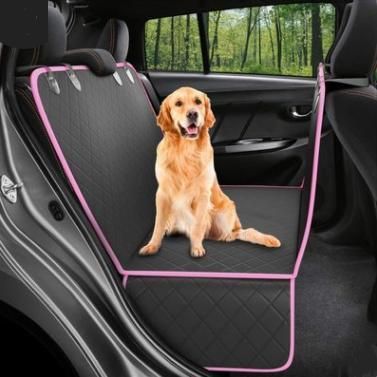 Dog Products, Dog Back Seat Cover Protector Waterproof Scratchproof Nonslip Hammock for Dogs Backseat Protection Against Dirt and Pet Fur Durable